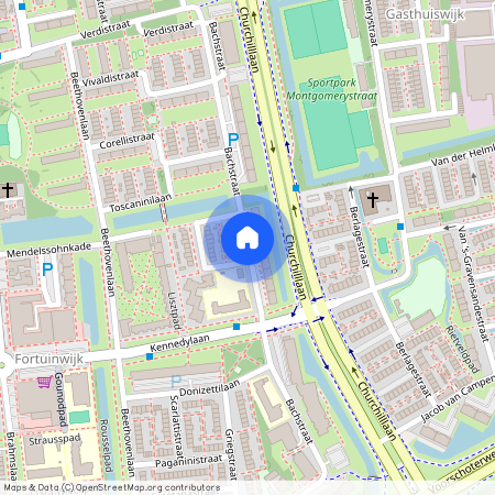 Bachstraat, 2324HA Leiden