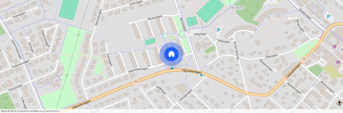 Marknadsvägen, Rimbo