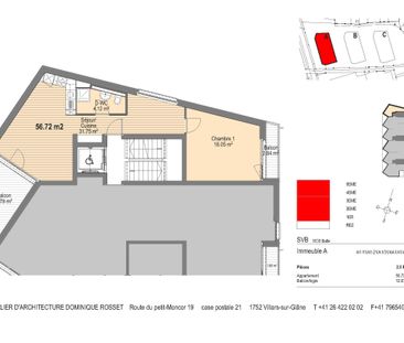 Spacious 2.5-room apartment 56m2 - Foto 4