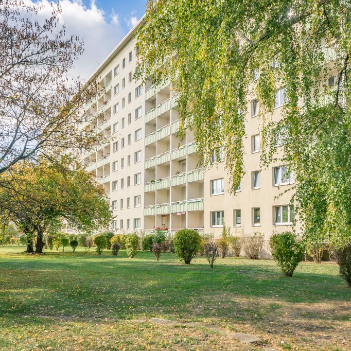 Helle 2-Raum-Wohnung mit Balkon und Dusche - Foto 1