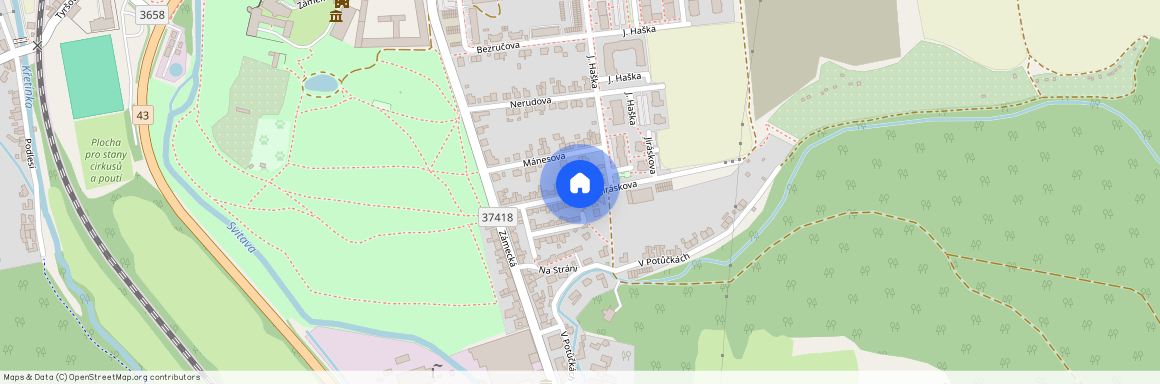 Jiráskova, Letovice, okres Blansko