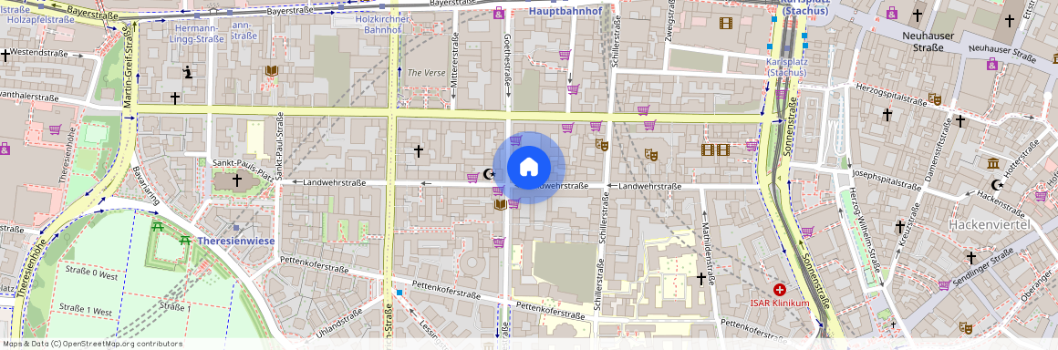 Landwehrstraße 40, München, 80336 München - Ludwigsvorstadt-Isarvorstadt