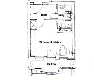 Helles und modernes Appartement mit PKW Stellplatz in Langenfeld Ri... - Photo 1