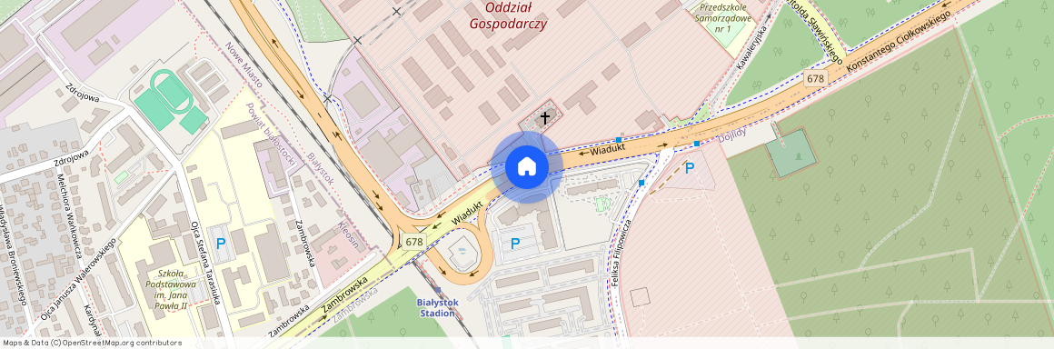 ul. Wiadukt, Nowe Miasto, Białystok, podlaskie