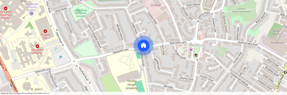 Newcastle Lane, Penkhull