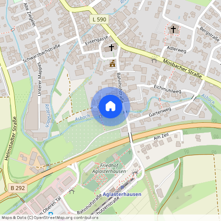 Grüne Aue 1, 74858 Aglasterhausen