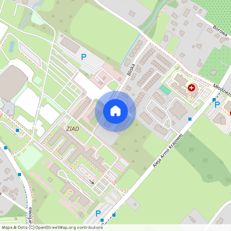 ul. Bliska, Kamienica, Bielsko-Biała, śląskie