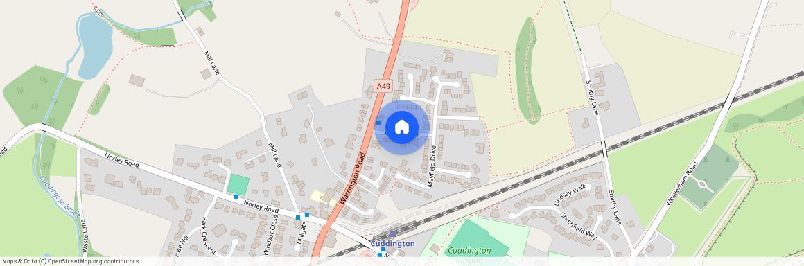 Glebe Road, Cuddington, CW8