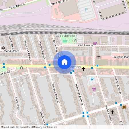 3042 Dundas Street Unit# BACK, Toronto