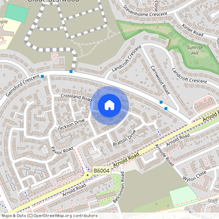 Blackburn Way, Bestwood, Nottingham, Nottinghamshire, NG5