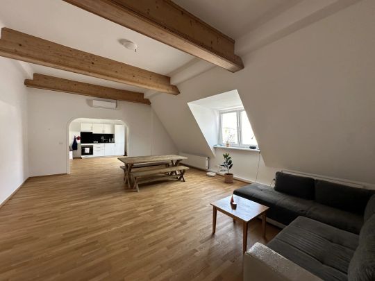 UNBEFRISTETE große 5 Zimmer im frisch ausgebauten Dachgeschoss mit DG-Terrasse! - Foto 1