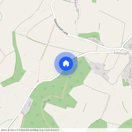 Pilhough Lane, Nr Rowsley
