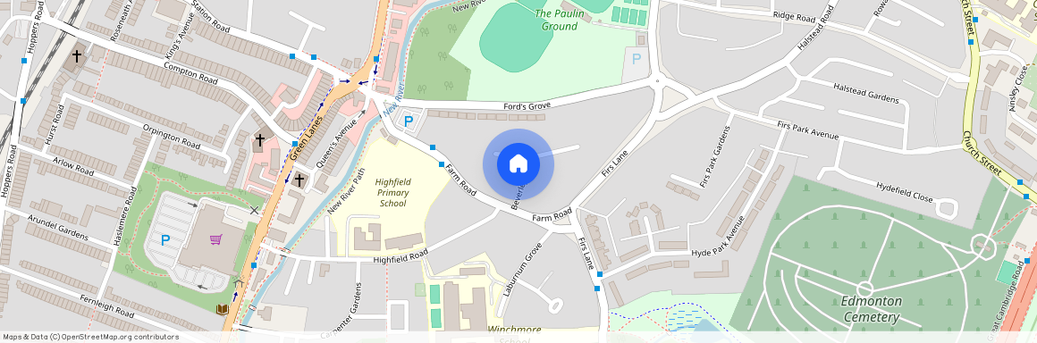 3 Bedroom Semi-detached House – Beverley Close, Winchmore Hill N21