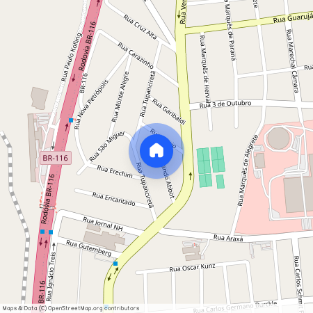 Rua Fernando Abbot 84, Novo Hamburgo, Novo Hamburgo - RS, 93334-410, Brazil