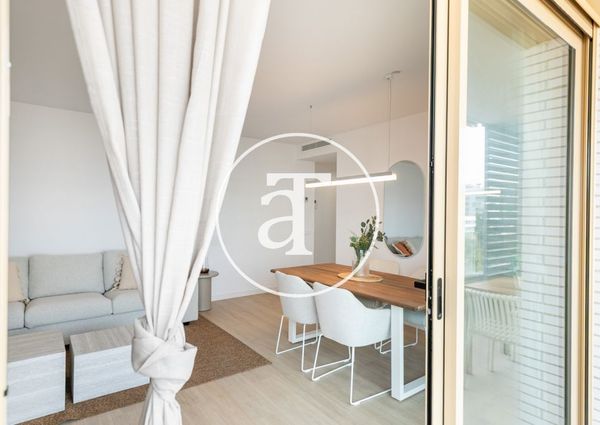Apartment for rent with 2 bedrooms and studio with 2 bathrooms near the beach