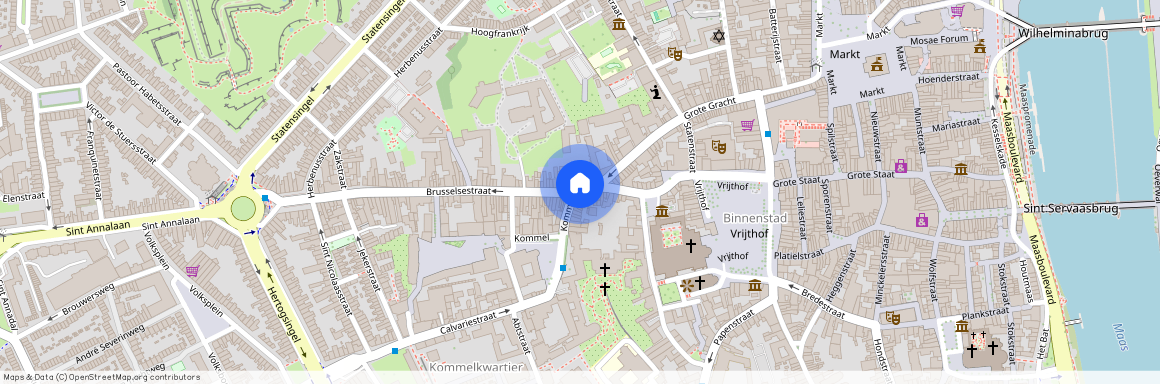 Kommelkwartier, 6211 PA, Brusselsestraat, Maastricht