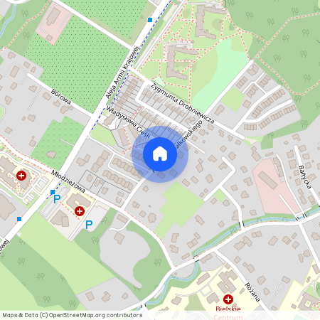 ul. Andrzeja Małkowskiego, Mikuszowice Śląskie, Bielsko-Biała, śląskie