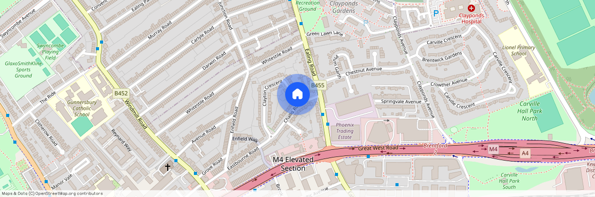 Clayton Crescent, Brentford, TW8