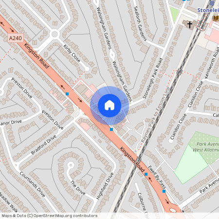 Stoneleigh Park Rd, Epsom KT19 0QR