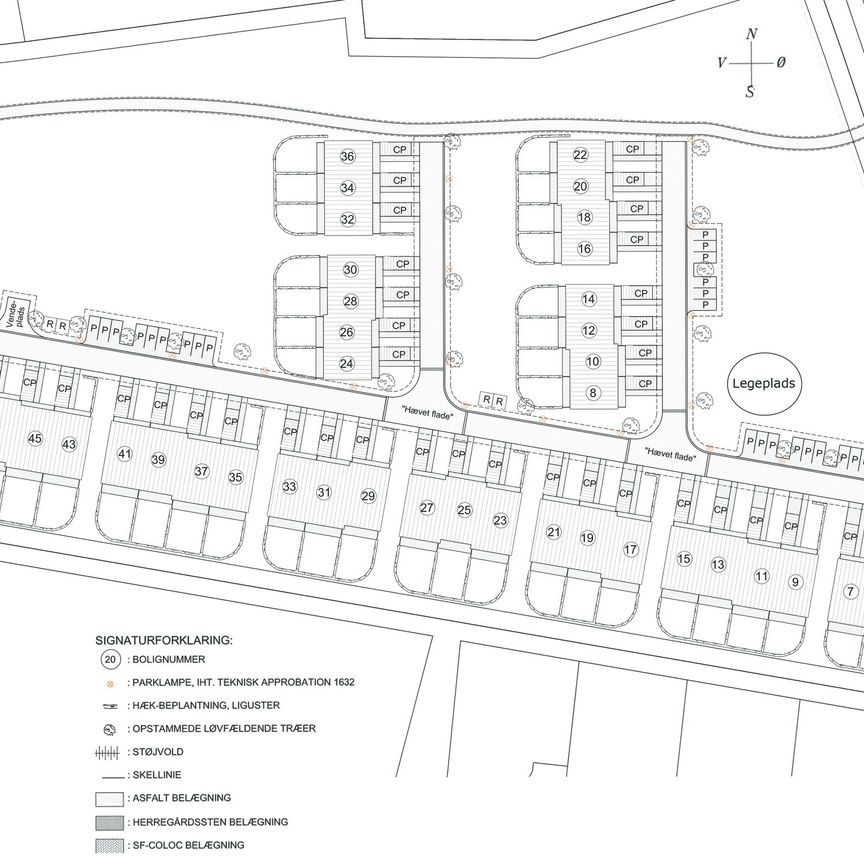 Rækkehus i nyere kvarter med legeplads og grønneområder, med plads til fælleskab - Foto 1