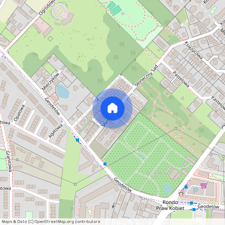 Piaseczyński, Piaseczno, Józefosław, Słoneczny, Sad