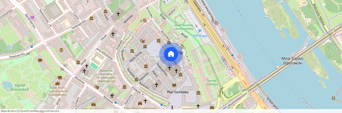 ul. Jezuicka, Stare Miasto, Śródmieście, Warszawa, mazowieckie