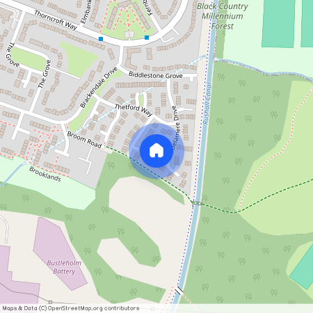 Delamere Drive, Tamebridge, Walsall