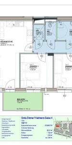 4-Zimmer-Wohnung mit Balkon, Top 17 - Photo 3