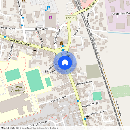 Market Place, Inverurie, Aberdeenshire, AB51