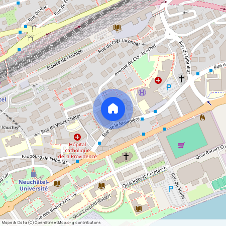 Avenue de Clos-Brochet 2, 2000 Neuchâtel