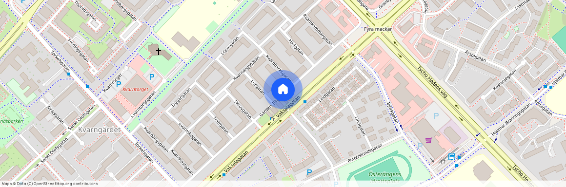 Gärdets Bilgata, Uppsala