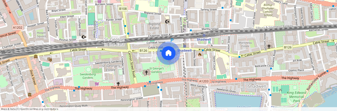 Cable Street, Shadwell, London, E1