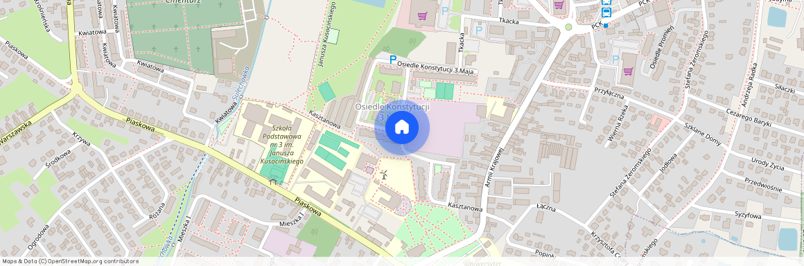 os. Konstytucji 3 Maja, Sulechów, Sulechów, zielonogórski, lubuskie