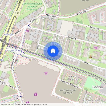 ul. Sowia, Łacina, Nowe Miasto, Poznań, wielkopolskie