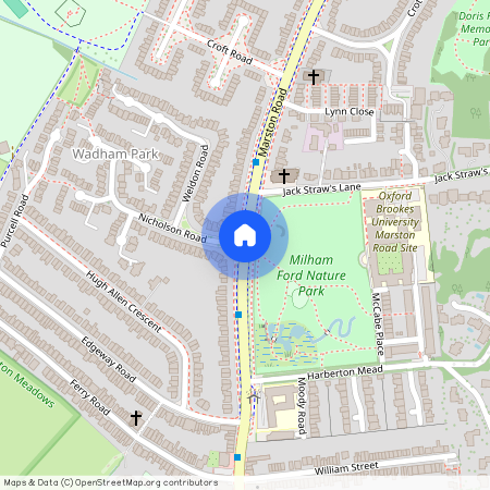 Nicholson Road, Marston, Oxford, Oxfordshire, OX3