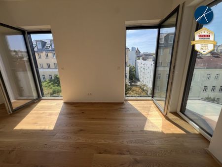 *Superprojekt: ''Über den Baumwipfeln" TOP 45 & SONNIGE 3 Zimmer + Küche + ZWEI TRAUMHAFTEN WEST-LOGGIEN - Foto 5