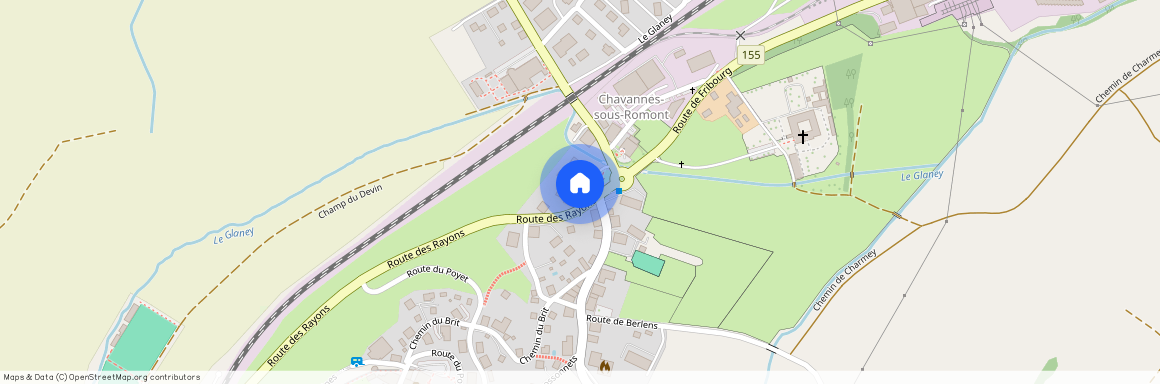 1680, Berlens, Route Des Rayons, 43b