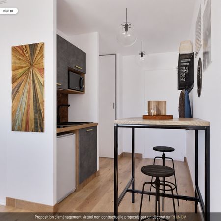 Location Appartement 1 pièce 18m² FRANQUEVILLE ST PIERRE 76520 - Photo 4