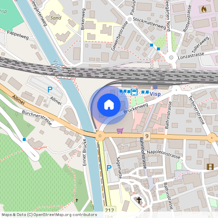 3930, Visp, Brückenweg, 8