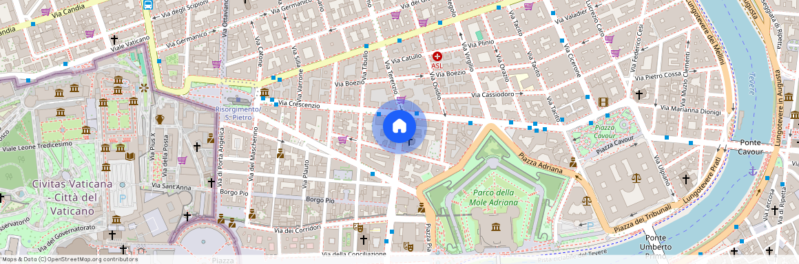 Via Sforza Pallavicino, Rome, Lazio 00193