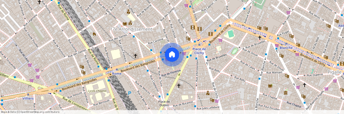 Clichy-Batignolles, Paris 17Ème