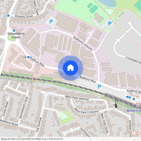 Radford Way, CM12