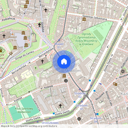 ul. Stradomska, Stradom, Stare Miasto, Kraków, małopolskie