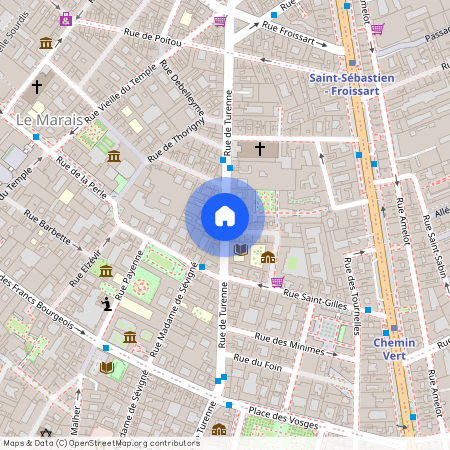 Rue de Turenne, Paris