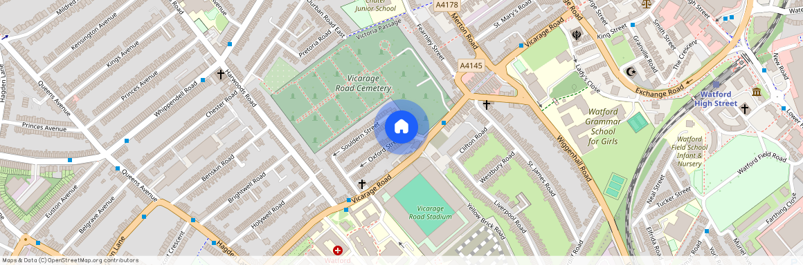 Aynho Street, Watford, WD18