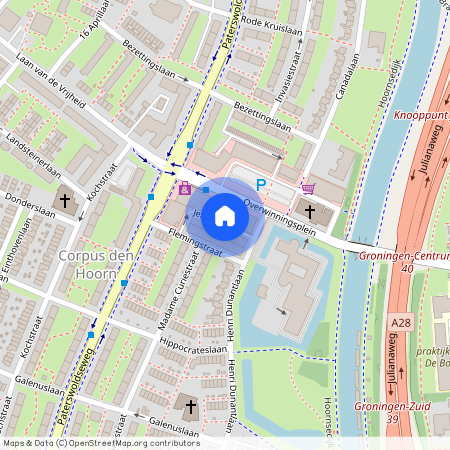 Corpus den Hoorn, 9728 GX, Jennerstraat, Groningen