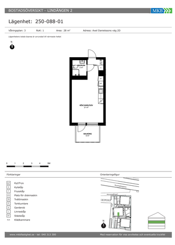 Axel Danielssons väg 2D, Lindängen - Photo 3