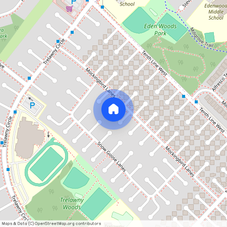 6664 Mockingbird Lane, Mississauga, Mississauga, Peel, L5N 3S5