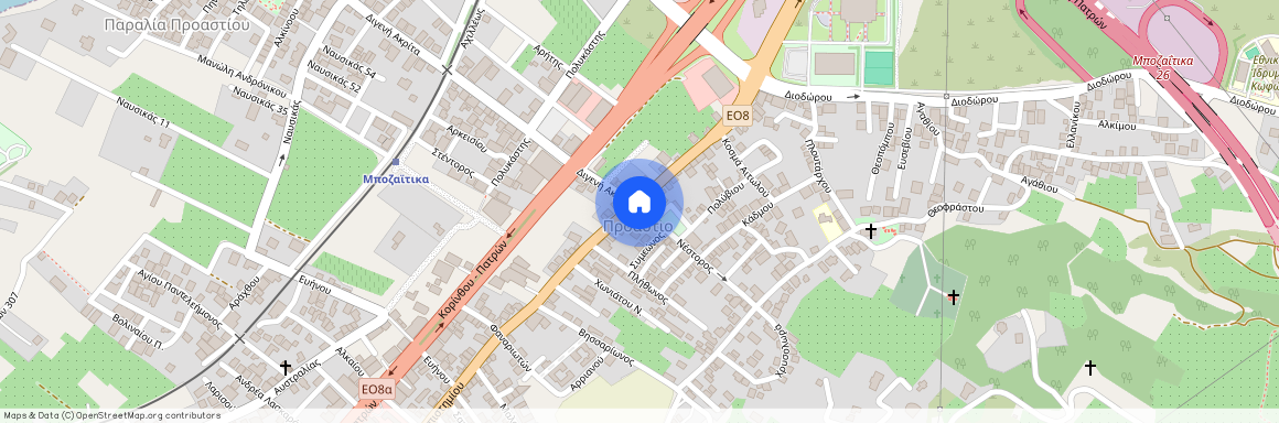 Νέστορος 2-6, 264 43, Πάτρα (264 43), Προάστιο (Πάτρα)