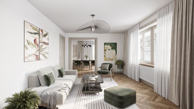 5.5 Zimmer, 131 m², 2. Stock - Photo 1